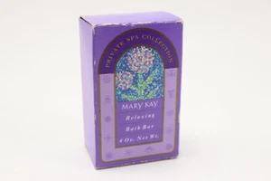 Vintage Mary KAY Relaxing Bath Bar Private Spa Collection 4 oz. Calming Tuberose - Picture 1 of 5