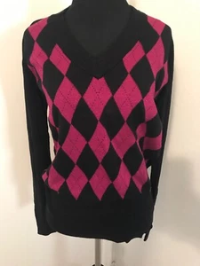 NWT GUESS Raspberry Wine Shimmer Cardigan XL - Picture 1 of 9