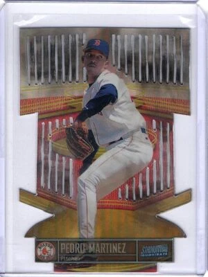 Pedro Martinez 1999 Stadium Club Triumvirate Luminescent Red Sox #T7B - Image 1 of 2