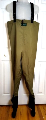 Redington Waders Men's Small Army Green Fly Fishing Stockings Crosswater - Image 1 of 4