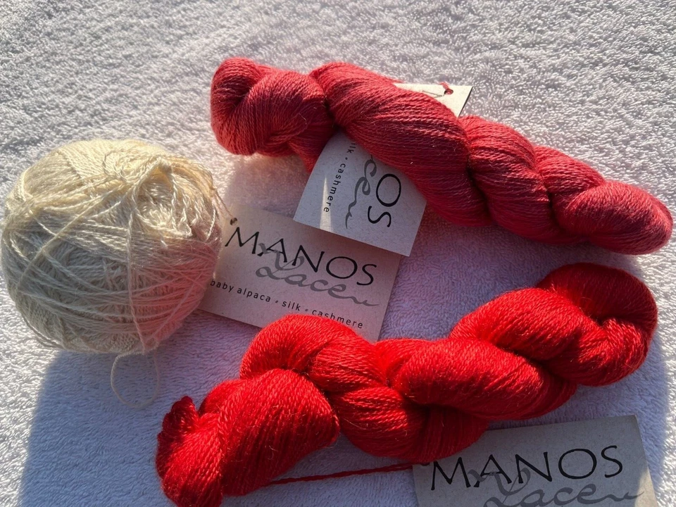 Пряжа кружевная шелковая кашемировая Manos del Uruguay из альпаки - скидка 30%! - Изображение 1 из 1