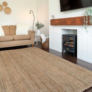 100% Natural Straw Rugs Small Large Hard Wearing Kitchen Mats Flatweave Area Rug