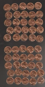 Rollo sin circular de centavo Lincoln de la década de 1968 - monedas RS - rollo bajo de $$$ #6752 - Imagen 1 de 1