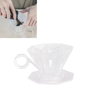 Glass Coffee Dripper Glass Pour Over Coffee Dripper Slow Brewing Pour Over Dr... - Picture 1 of 9