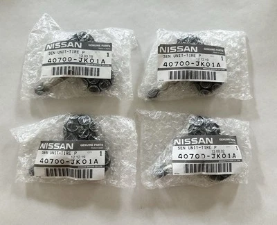 NOVO OEM 40700JK01B TPMS sensores de pressão de pneus Infiniti FX35 FX45 FX50 conjunto de 4 - Imagem 1 de 2