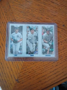 2022 Topps Opening Day Gerrit Cole Aaron Judge Triple Play #TPC-6A TPC-6B TPC-6C - Bild 1 von 2