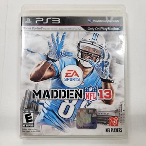 EA Sports Madden NFL 13 – Sony PlayStation 3 – PS3 – Complete CIB – W/ Manual - Picture 1 of 4