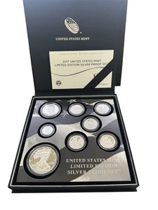 2017 United States Mint Limited Edition Silver Proof Set - Picture 1 of 3