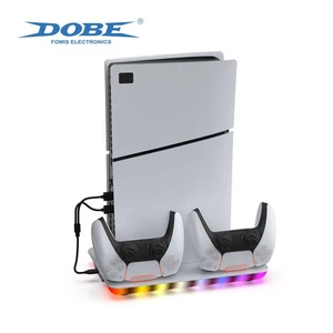 DOBE - Base de Enfriamiento Multifunción Todo en Uno con Doble Carga, Adaptable a PS5 y - Imagen 1 de 11