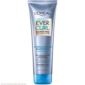 L'Oreal Paris Ever Curl Sulfate-Free Coconut Oil Hydracharge Shampoo - 8.5 fl oz - Picture 1 of 4