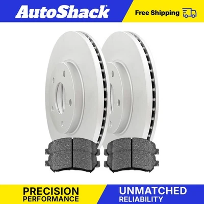 Front Brake Rotors Ceramic Pads for Nissan Rogue Select 2008-2013 Rogue - Image 1 of 4