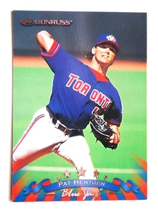 Pat Hentgen #6 Donruss 1997  Baseball Card (Toronto Blue Jays) E - Picture 1 of 2