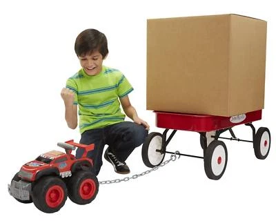 Max Tow Truck Turbo Pulls 200 lbs Max Speed and Power Pick, Red ~ New - Image 1 of 3