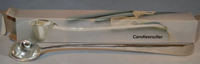 Tampón de velas Oneida Silversmiths nuevo en caja abierto 9 1/2 pulgadas Foto 1 de 4