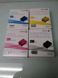 ColorQube Ink 8870/8880 Xerox Cartridge-Free Set CMYK - Picture 1 of 5