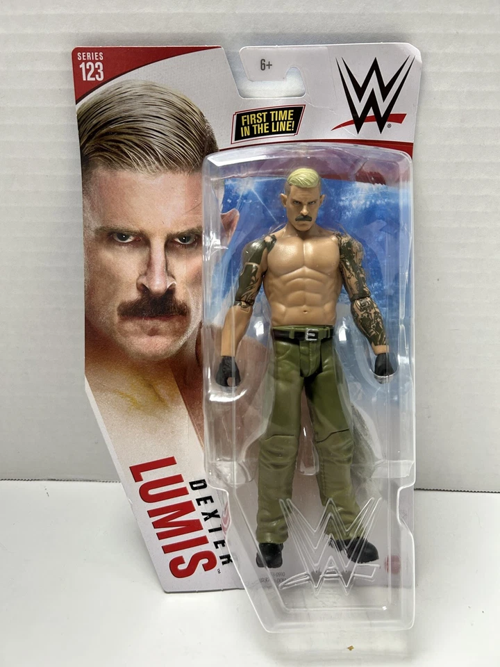 Mattel WWE Dexter Lumis Series 123 Wrestling Action Figure