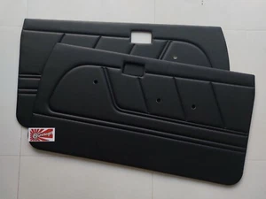 8 Garage Repro L+R Door Panel for 89-95 TOYOTA PICKUP / black / Made to order - Picture 1 of 13