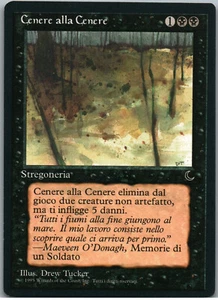 Ashes to Ashes | MtG Magic The Dark | Italian ITA | NM - Picture 1 of 2