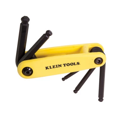 Klein Tools 70571 Grip-It® Ball End Hex Set, 5-Key, SAE Sizes - Image 1 of 4