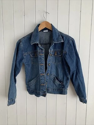 Girls Blue Denim Jacket Size 11 Years 146 Cm TAMMY - Image 1 of 4