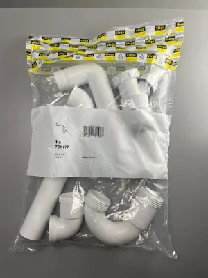 Viega Raumspar Geruchsverschluss 1 1/2" 40mm Röhrensiphon Röhrensifon Siphon - Bild 1 von 4