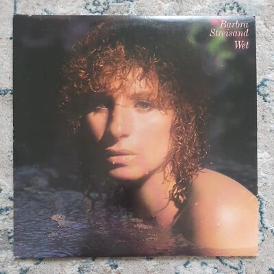 VTG Barbra Streisand Wet Promo White Label Record 12" Vinyl LP Columbia FC 36258 Foto 1 de 4