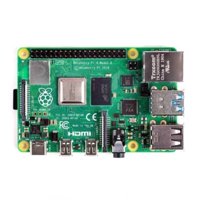 Raspberry Pi 4 Model B RAM Quad core 64-bit 1.5GHz Bluetooth 5.0 1GB 2GB 4GB 8GB - Image 1 of 4