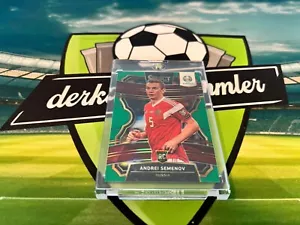 Panini Select Soccer Uefa Euro 2020 Andrei Semenov 5/5 GREEN Card RC Russia - Bild 1 von 3