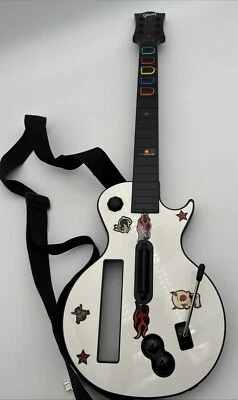 Nintendo Wii Guitar Hero Les Paul Wireless Red Octane 95125.805 REPAIR/PARTS - Image 1 of 4