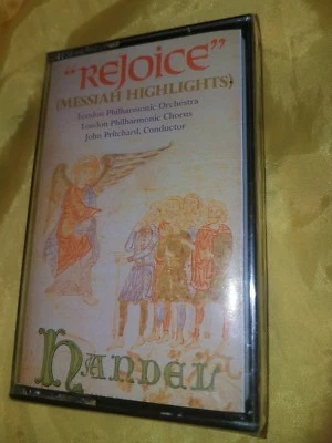 Rejoice [Messiah Highlights] London Philharmonic Orchestra HANDEL (Cassette) New - Image 1 of 2