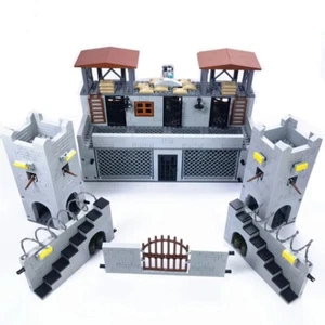 Building Blocks Military POW Camp Blocks Construction MOC Set - Picture 1 of 6