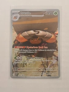 Pokemon Destined Rivals Crustle 186/182 Illustration Rare - Picture 1 of 2
