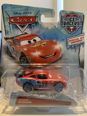 Disney Pixar Cars - Lightning McQueen Ice Edition Original Oficial Diecast Car Foto 1 de 4