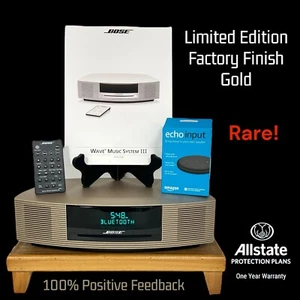 ✅ MINT Bose Wave Music System III Touch Top GOLD Limited Edition, ALEXA, BT RARE - Picture 1 of 6