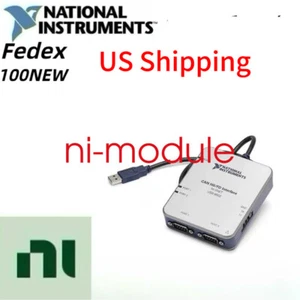 NI USB-8502 784662-01 Dual Port Can Interface Device Brand New Fast FedEx NEW - Picture 1 of 12
