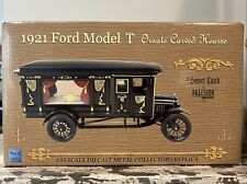 Sunset Coach 1921 Black Ford Model T Ornate Carved Hearse 1:18 Diecast Precision