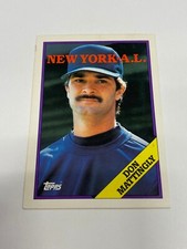 1988 Topps Don Mattingly World Of Baseball M6-221