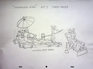 Robinson Sucroe Robinson Sucroë 1994 Animation Production Hand Drawn Prop Pencil - Picture 1 of 2