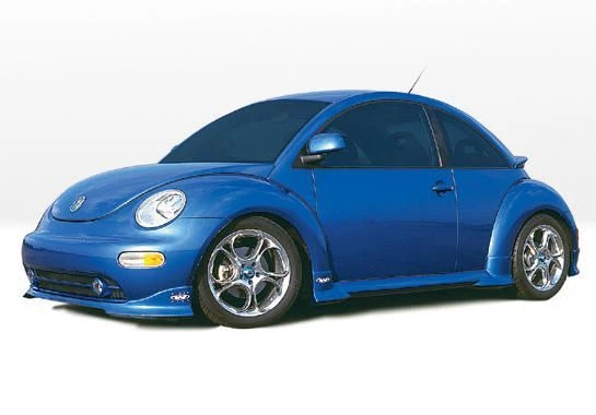 W-TYPE SIDE SKIRTS FOR 1999-2003 Volkswagen Beetle 2dr - Image 1 of 1