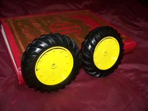Teile, John Deere 70 W/F C/E Hinterräder, 1/16, Ertl, 1x4, Metallfelgen, Custom JD - Bild 1 von 2