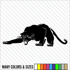 PANTHER Sticker Decal Big Cat, Lion, Wield Cat, Car, Truck, Wall, Laptop, Vinyl - Picture 1 of 15