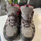 Regatta Womens Trail Shoes UK 8 Grey Pink Lady Guideway Hiking Boots Outdoor.#25