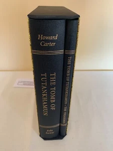 Folio Society Howard Carter The Tomb of Tutankhamun Like New Hardcover - Picture 1 of 8