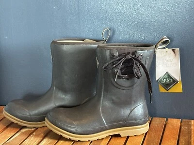 :New:WOMEN'S MUCK ORIGINALS PULL-ON MID SIZE 5 BROWN WATERPROOF OMW-900 (Z) - Image 1 of 4