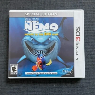 Finding Nemo: Escape to the Big Blue Special Edition for Nintendo 3DS W/ Insert - Image 1 of 4