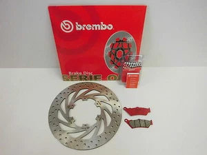 Brembo Bremsscheibe Bremse vorne + Sinter Bremsbeläge Husqvarna TR 650 2013-2014 - Picture 1 of 1