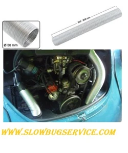 VW MAGGIOLINO KARMANN BUS SPLIT BAY 181 - TUBO RISCALDAMENTO 50MM HEATER TUBE - Imagen 1 de 1