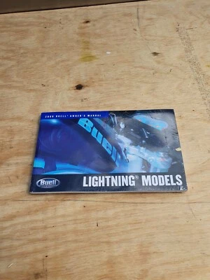 2008 Buell Lightning Models  OEM USER MANUAL - 99474-08Y - Image 1 of 4