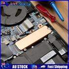 Au 0.5Mm 401W Copper Heat Sink With Thermal Pad For M.2 2242 2280 Nvme Ssd (Tn80
