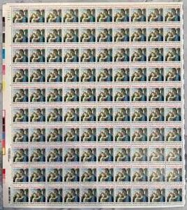 Scott #1939 - 1981 Boticelli Madonna & Child Full Sheet of 100 US 20¢ Stamps MHN - Picture 1 of 1